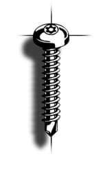 Afbeelding van Zelfborende plaatschroef | 6-Lobe Pin | cilinderkop