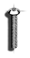 Picture of Machine screw with | 6-Lobe Pin | buttonhead